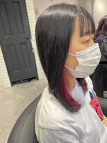 リーオオサカ(Lee Osaka)&nbsp;【Lee大阪店】地毛×レッド/新出奈津樹