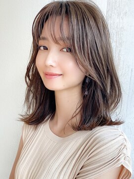 シルクレイ 新宿店(Silk-lei) 大人かわいい似合わせカット/こなれミディ/美髪/くびれヘア/新宿