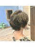 カット+コスメパーマ+高濃度ケラチン超音波トリートメント