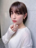 オーブ ヘアー ノア 熊谷店(AUBE HAIR noa) 20代・30代_丸み可愛いミニボブ