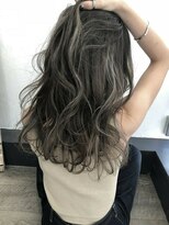 ルモア(RUMOR) Rumor×【外国人3Dハイライトカラー】カーキアッシュベージュ