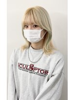 リアン(Lien)&nbsp;ブロンド×ライトブルー　miyu