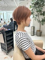 アンド ストーリーズ(&STORIES)&nbsp;大人可愛い小顔ひし形クビレ丸みボブ20代30代40代大人ショート