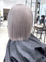 クアトログランシュ ひたちなか店(QUATRO×GranCieux)&nbsp;ホワイトパール【ひたちなか/ブリーチ/カラー】