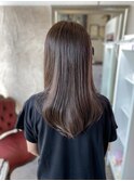 内巻きロングスタイル
