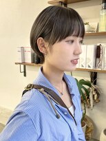 ソソ(soso)&nbsp;【soso 伊勢田】丸みショート【横浜/ブリーチ】