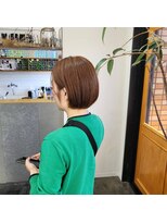 コポル(Copol)&nbsp;まわりと差がつく秋ショート×オレンジベージュ