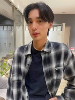 バランス ヘアーアンドアイラッシュ 野田店(balance.) センターパートウルフ
