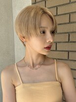 ライズ ネックス ザ サロン 渋谷(LIZE nex the salon)&nbsp;前髪なし　短めショート　#2［＃渋谷駅＃韓国＃髪質改善］