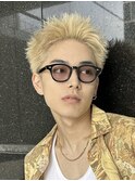 スパイキーショートビジネスヘア短髪フェザーショート武蔵小杉