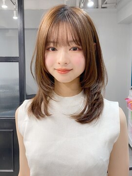 エトラ 渋谷店(etora) 小顔 美髪 レイヤーカット イメチェン ワイドバング"
