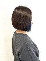 シエルブルー(ciel bleu)&nbsp;ワンレン前下がりボブ