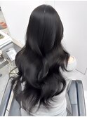 透明感カラー/韓国風カラー/グレージュカラー/大人こなれミディ/