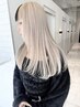 【中村指名限定】カット＋Wケアブリーチ＋フルカラー