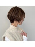 ●杉浦ウェーブミディアム似合わせカットメルティカラーショート