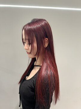 ジェム(GEM) 【hinana】垢抜けワインレッド