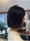 ボブ/切りっぱなしボブ/大人ボブ