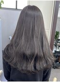 ☆透明感スモーキグレージュ髪質改善レイヤーカットブリーチなし