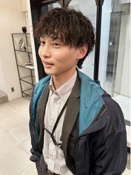 シータ(sheta) 【表参道sheta中澤】メンズカット　メンズウルフパーマ