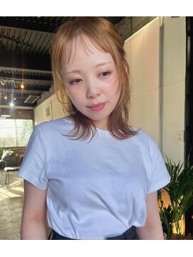 フェム(5) ソフトケアブリーチからのミルクティーベージュ♪