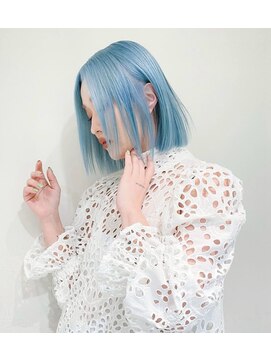 サボ(sabo) 韓国ヘア/顔まわり/デザインカラー/レイヤー/透明感カラー