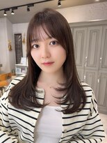 カシュカシュ 表参道(cache cache)&nbsp;レイヤーカット顔周りレイヤーハッシュカット