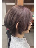 ラベンダークラゲヘアー小顔似合わせカット