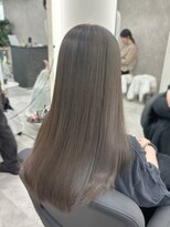 アルドーレフィエロ シンサイバシ(Ardore fiero shinsaibashi)&nbsp;髪質改善/グレーブラウン　ブリーチなし　20代30代40代