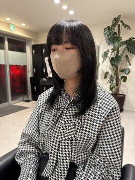 ガーベラ(gerbera) レイヤー×ブルーブラック