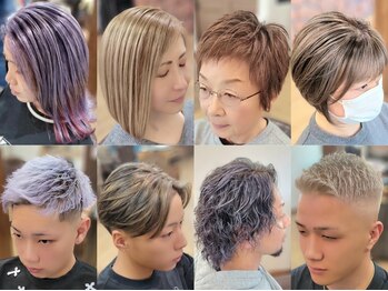 ヘアーファクトリー☆マハロ(Hair Factory☆MAHARO)の写真/史上最高にカッコよく、最高にかわいく。海外セレブ風の透明感×立体感で誰もが振り向く感動カラー体験を♪