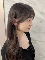 ロンド フィーユ(Lond fille)&nbsp;オリーブグレー髪質改善/黒髪/小顔/くすみベージュ/銀座 ■