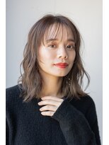 エインアンリー 明治神宮前(AIN.ANLY.)&nbsp;ミディアムパーマ、ニュアンスパーマ、パーマゆるめ、ボブパーマ