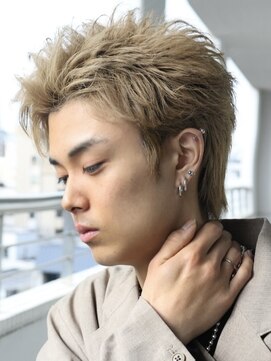 クロトヴィラ 天神大名(KUROT villa) アップバングフェザーハイトーンベージュ