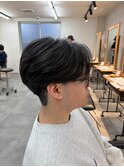 ダウンパーマ/センターパート/ニュアンスパーマ/韓国/橋本修杜