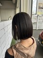 ラフィスヘアーグロー 中百舌鳥店(La fith hair glow) 下ろしてもくくっても可愛いボブ♪