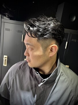 アウル 心斎橋(owl) ジェントルバック×ラルフカール×フェード×メンズパーマ