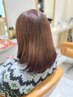 【ダメージを抑えツヤと色持ちUP！】シェルパ前処理TR＋カット＋カラー