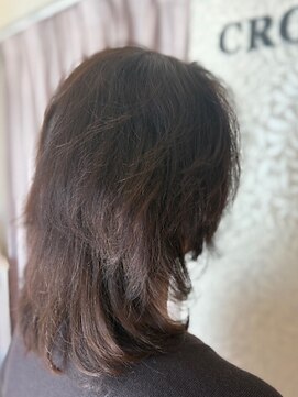 クロス(CROSS) 白髪染め/ひし形/50代・60代/ミセスヘア