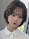 ショートボブ髪型20代30代40代50代前髪あり前髪なし面長丸顔越谷