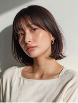 ロディーナコク 大口 新子安(rodina.coc)&nbsp;ミルクティーブロンド/ダークブルー/デジタルパーマ/大口新子安