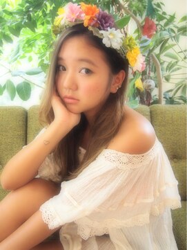 メロウ(MELLOW) クリーミーベージュASHcolor♪