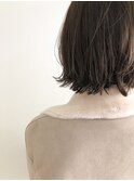 ナチュラルベージュ×外ハネボブ