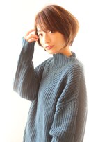 レウナ 外苑前(Reuna)&nbsp;20代30代40代大人可愛いひし形ショートボブ　ミニボブ