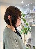 前下がりボブ