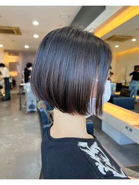 アージェガーデン(AGEE GARDEN) 大人丸みショートボブ/チョコレートブラウン