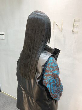 ネウィ 梅田(newi) 【SEIYA】酸性ストレート/ダークベージュ/髪質改善/TOKIO