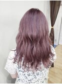 ラベンダーベージュウェーブ