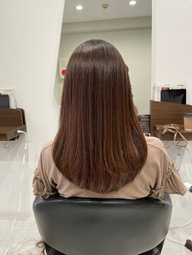 アフロディーテギンザ 日本橋人形町店(APHRODITE GINZA) 前髪/マチルダボブ/インナーグレージュ/30代40代/人形町