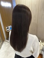 フリーラ 横浜(freera)&nbsp;黒髪/グレーベージュ/レイヤーロング/前髪パーマ[横浜駅]