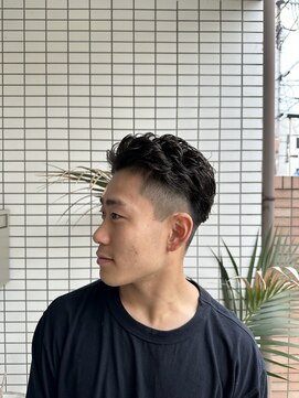 スウェル 船橋店(Swell) ハイライト/マッシュパーマ/ウルフ/アッシュブラック2